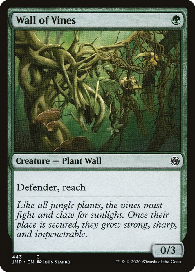Wall of Vines [Jumpstart] - The Mythic Store | 24h Order Processing