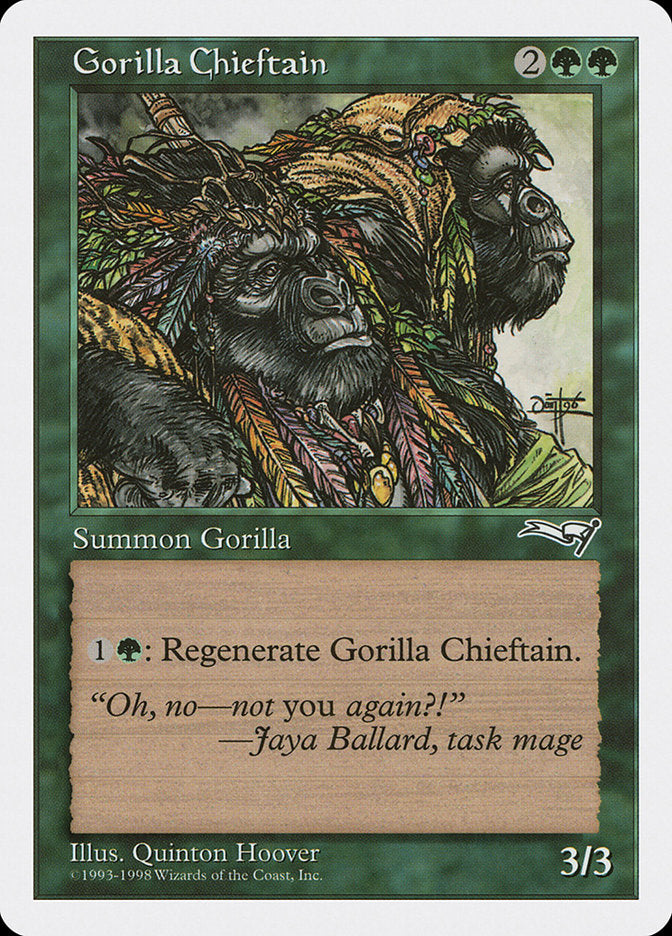 Gorilla Chieftain [Anthologies] - The Mythic Store | 24h Order Processing