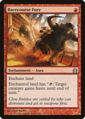 Racecourse Fury [Return to Ravnica] - The Mythic Store | 24h Order Processing