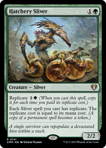 Hatchery Sliver [Commander Masters] - The Mythic Store | 24h Order Processing