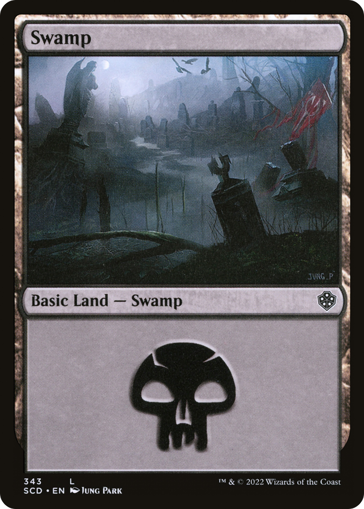 Swamp (343) [Starter Commander Decks] - The Mythic Store | 24h Order Processing