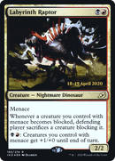 Labyrinth Raptor [Ikoria: Lair of Behemoths Prerelease Promos] - The Mythic Store | 24h Order Processing