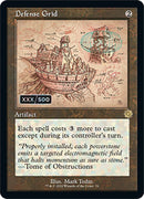 Defense Grid (Retro Schematic) (Serialized) [The Brothers' War Retro Artifacts] - The Mythic Store | 24h Order Processing