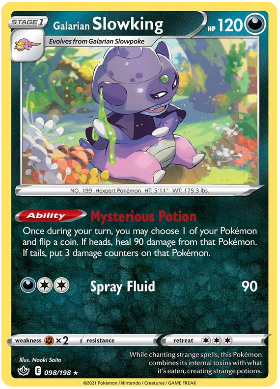 Galarian Slowking (098/198) [Sword & Shield: Chilling Reign] - The Mythic Store | 24h Order Processing