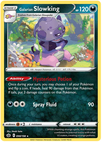 Galarian Slowking (098/198) [Sword & Shield: Chilling Reign] - The Mythic Store | 24h Order Processing