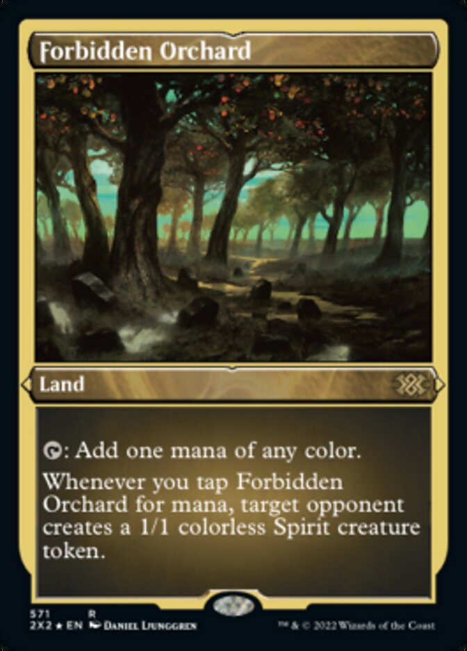 Forbidden Orchard (Foil Etched) [Double Masters 2022] - The Mythic Store | 24h Order Processing