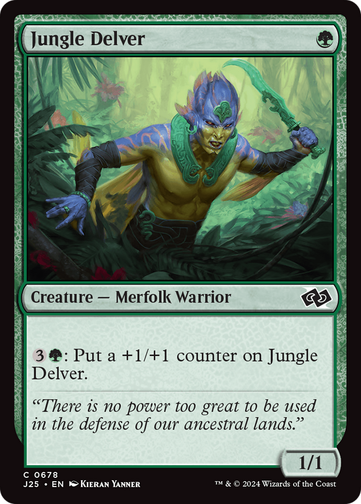 Jungle Delver [Foundations Jumpstart] - The Mythic Store | 24h Order Processing