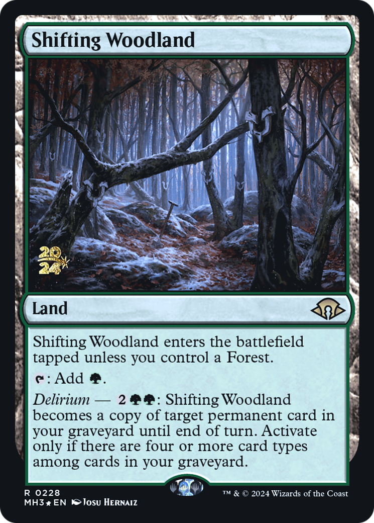 Shifting Woodland [Modern Horizons 3 Prerelease Promos] - The Mythic Store | 24h Order Processing