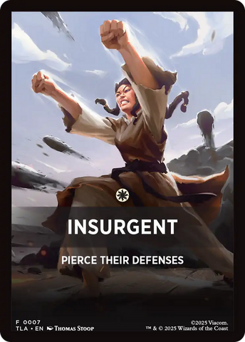 Insurgent Theme Card [Avatar: The Last Airbender Tokens] - The Mythic Store | 24h Order Processing