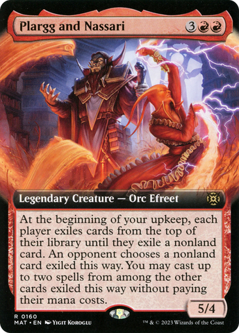 Plargg and Nassari (Extended Art) [March of the Machine: The Aftermath] - The Mythic Store | 24h Order Processing