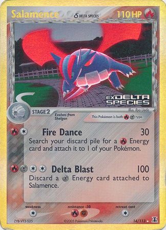 Salamence (14/113) (Delta Species) (Stamped) [EX: Delta Species] - The Mythic Store | 24h Order Processing