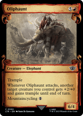 Oliphaunt [The Lord of the Rings: Tales of Middle-Earth Showcase Scrolls] - The Mythic Store | 24h Order Processing