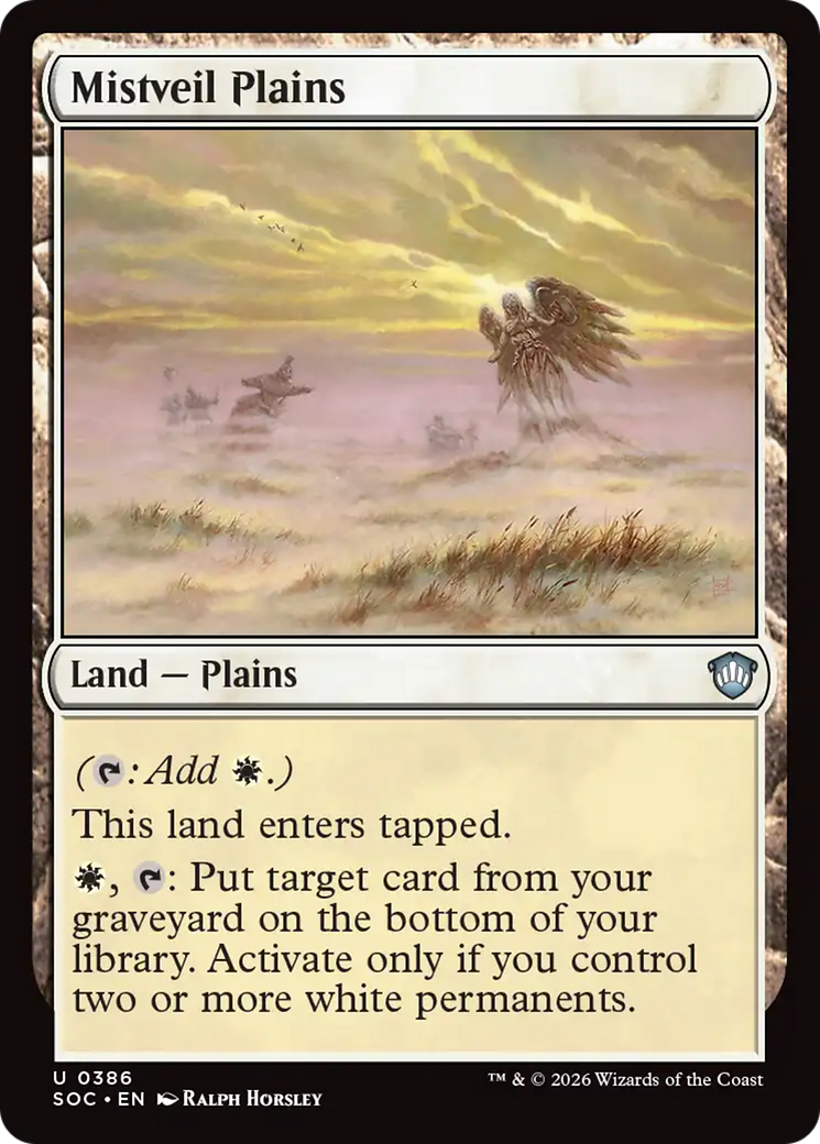 Mistveil Plains [Secrets of Strixhaven Commander] - The Mythic Store | 24h Order Processing