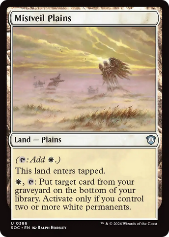 Mistveil Plains [Secrets of Strixhaven Commander] - The Mythic Store | 24h Order Processing