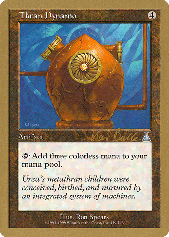 Thran Dynamo (Kai Budde) [World Championship Decks 1999] - The Mythic Store | 24h Order Processing