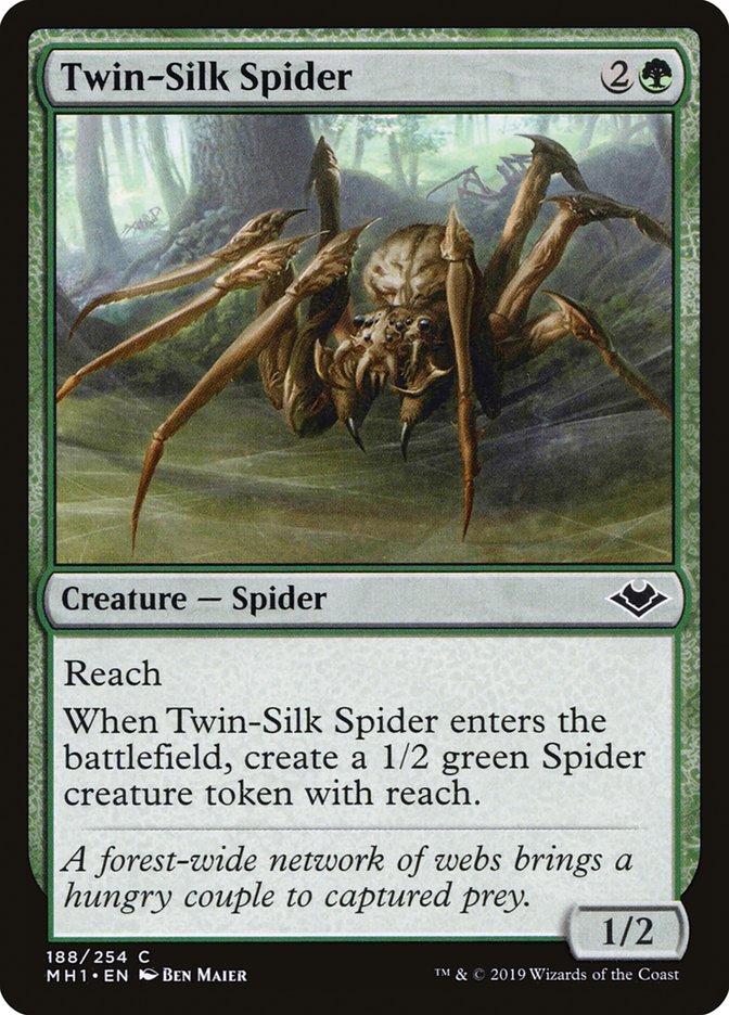 Twin-Silk Spider [Modern Horizons] - The Mythic Store | 24h Order Processing