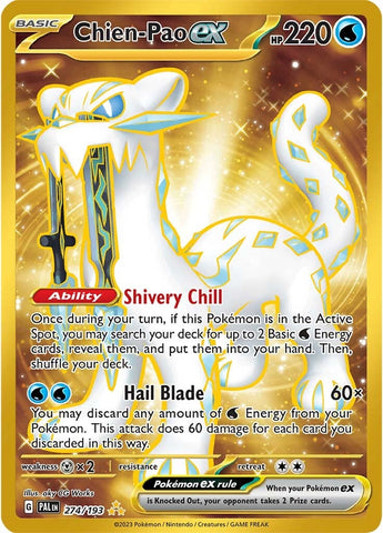 Chien-Pao ex (274/193) [Scarlet & Violet: Paldea Evolved] - The Mythic Store | 24h Order Processing