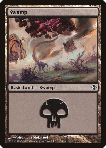 Swamp (240) [Rise of the Eldrazi] - The Mythic Store | 24h Order Processing