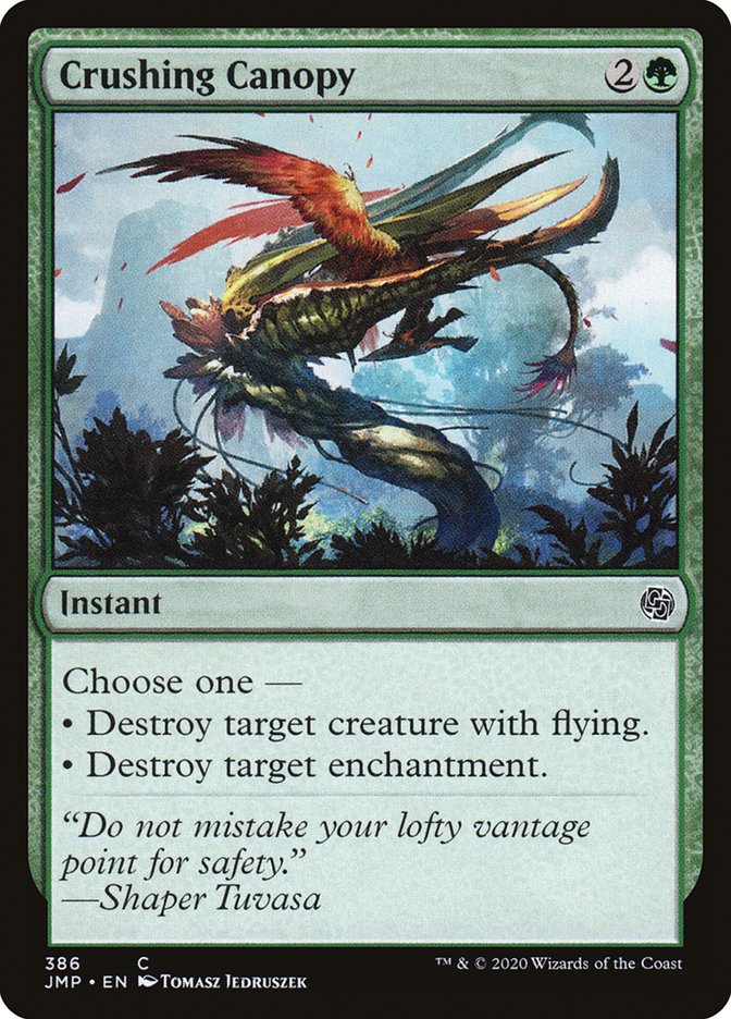 Crushing Canopy [Jumpstart] - The Mythic Store | 24h Order Processing