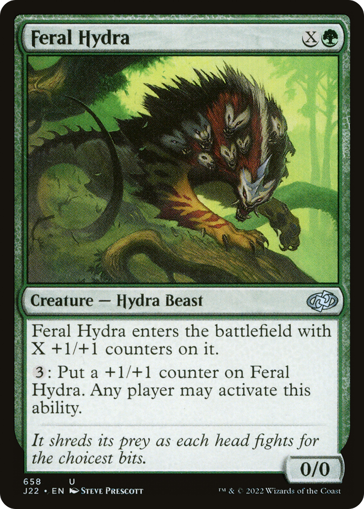 Feral Hydra [Jumpstart 2022] - The Mythic Store | 24h Order Processing