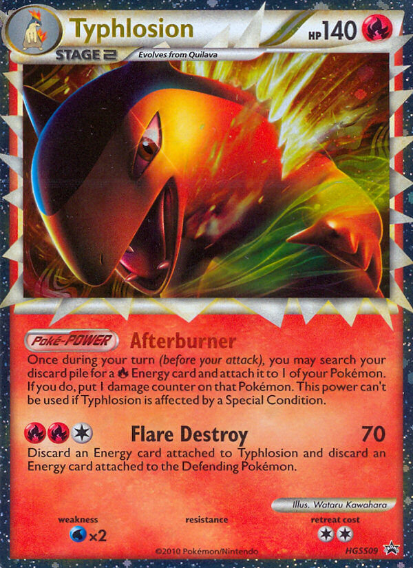 Typhlosion (HGSS09) [HeartGold & SoulSilver: Black Star Promos] - The Mythic Store | 24h Order Processing