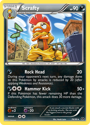 Scrafty (74/99) [Black & White: Next Destinies] - The Mythic Store | 24h Order Processing