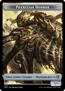 Phyrexian Wurm // Phyrexian Horror Double-Sided Token [Phyrexia: All Will Be One Commander Tokens] - The Mythic Store | 24h Order Processing