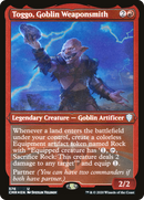 Toggo, Goblin Weaponsmith (Etched) [Commander Legends] - The Mythic Store | 24h Order Processing