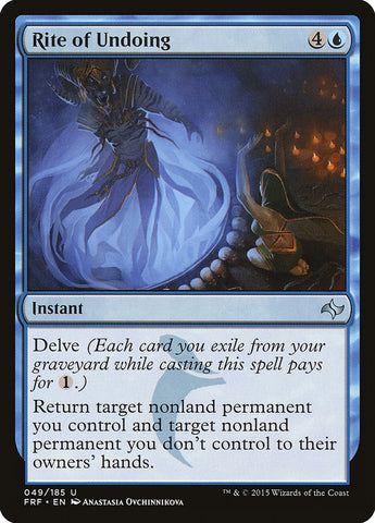 Rite of Undoing [Fate Reforged] - The Mythic Store | 24h Order Processing