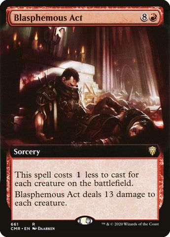 Blasphemous Act (Extended Art) [Commander Legends] - The Mythic Store | 24h Order Processing
