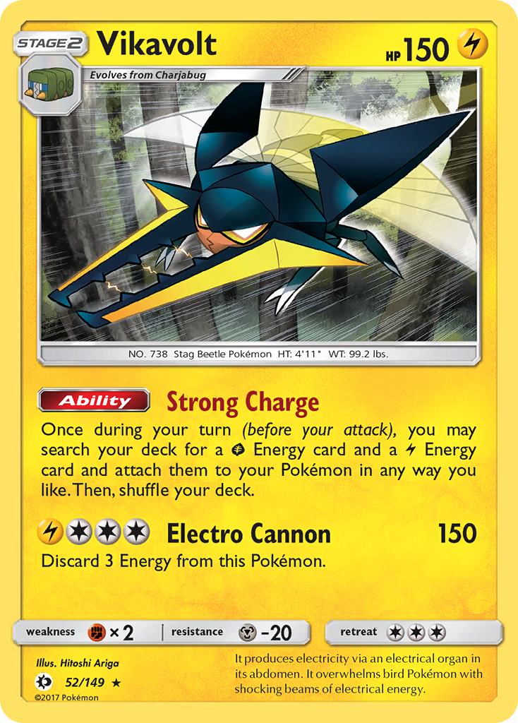 Vikavolt (52/149) [Sun & Moon: Base Set] - The Mythic Store | 24h Order Processing