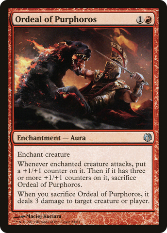 Ordeal of Purphoros [Duel Decks: Heroes vs. Monsters] - The Mythic Store | 24h Order Processing
