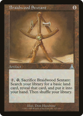 Braidwood Sextant [Urza's Destiny] - The Mythic Store | 24h Order Processing