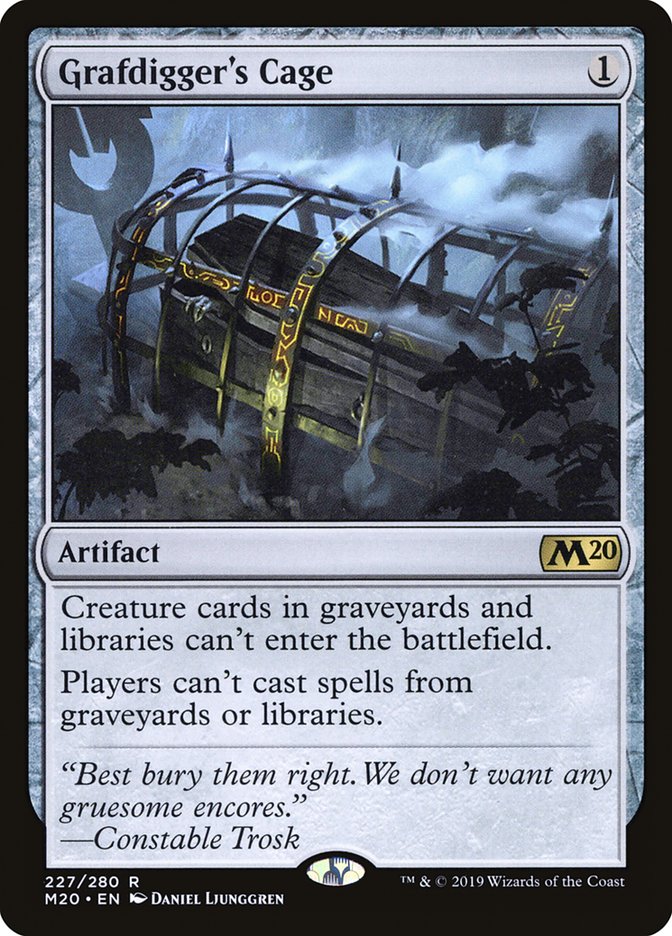 Grafdigger's Cage [Core Set 2020] - The Mythic Store | 24h Order Processing