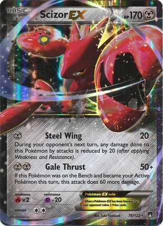 Scizor EX (76/122) (Jumbo Card) [XY: BREAKpoint] - The Mythic Store | 24h Order Processing