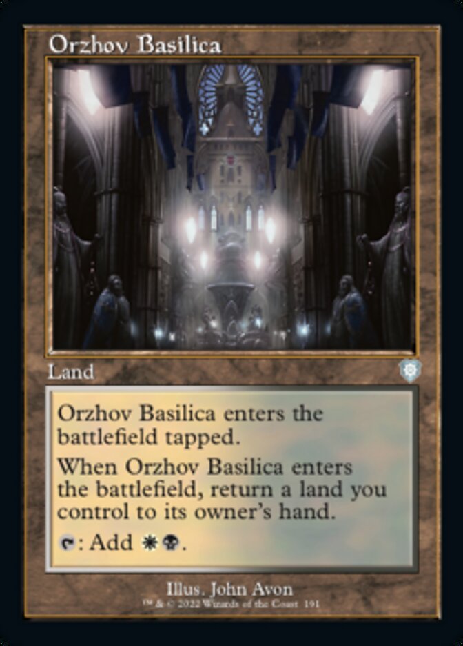 Orzhov Basilica (Retro) [The Brothers' War Commander] - The Mythic Store | 24h Order Processing
