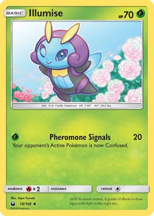 Illumise (18/168) [Sun & Moon: Celestial Storm] - The Mythic Store | 24h Order Processing