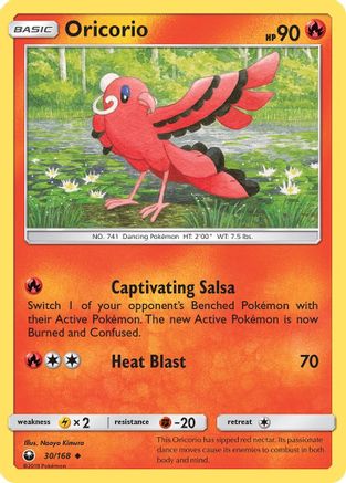 Oricorio (30/168) [Sun & Moon: Celestial Storm] - The Mythic Store | 24h Order Processing