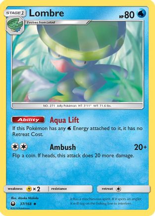 Lombre (37/168) [Sun & Moon: Celestial Storm] - The Mythic Store | 24h Order Processing