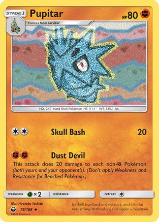 Pupitar (75/168) [Sun & Moon: Celestial Storm] - The Mythic Store | 24h Order Processing