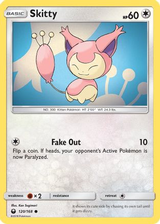 Skitty (120/168) [Sun & Moon: Celestial Storm] - The Mythic Store | 24h Order Processing