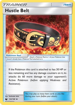 Hustle Belt (134/168) [Sun & Moon: Celestial Storm] - The Mythic Store | 24h Order Processing