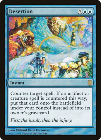 Desertion [Commander's Arsenal] - The Mythic Store | 24h Order Processing