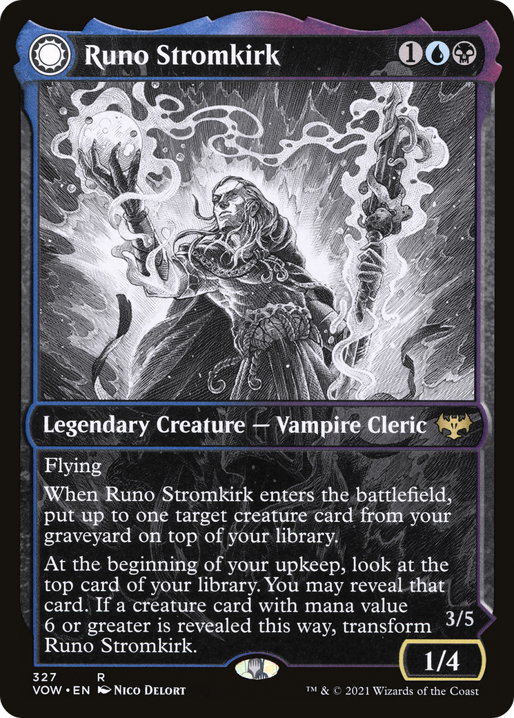 Runo Stromkirk // Krothuss, Lord of the Deep (Showcase Eternal Night) [Innistrad: Crimson Vow] - The Mythic Store | 24h Order Processing