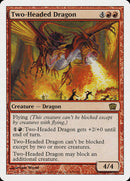 Two-Headed Dragon (Oversized) [Eighth Edition] - The Mythic Store | 24h Order Processing