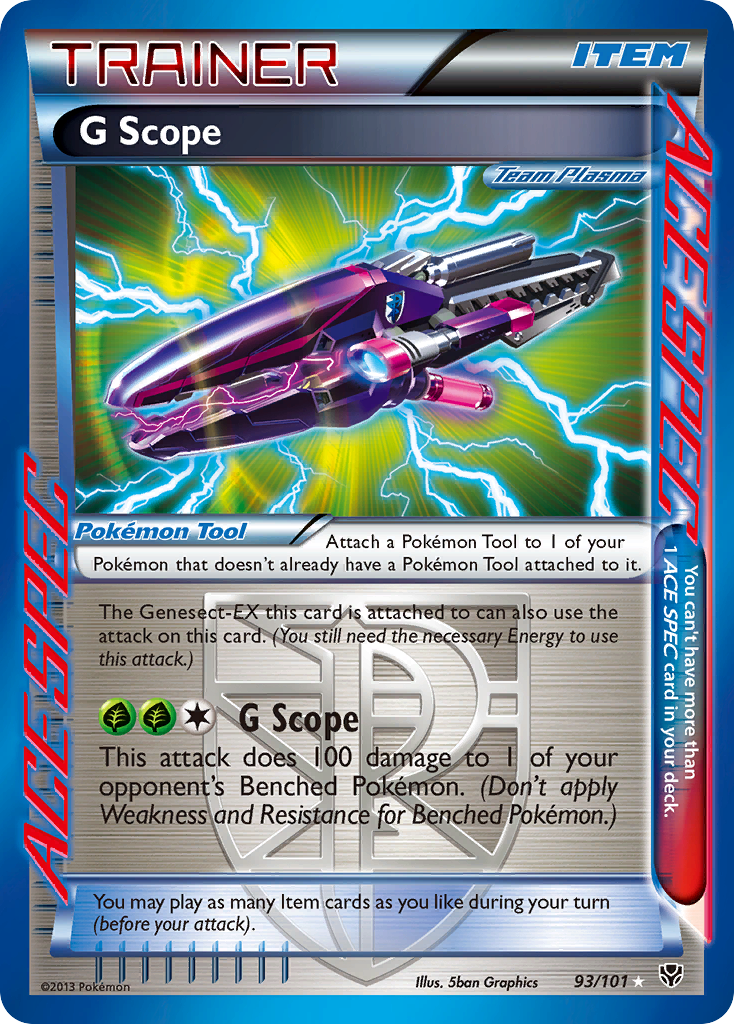 G Scope (93/101) [Black & White: Plasma Blast] - The Mythic Store | 24h Order Processing
