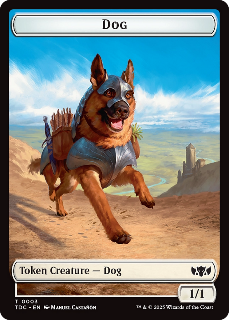 Dog // Goblin Double-Sided Token [Tarkir: Dragonstorm Commander Tokens] - The Mythic Store | 24h Order Processing