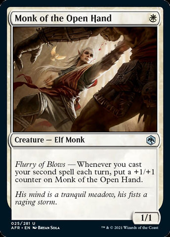 Monk of the Open Hand [Dungeons & Dragons: Adventures in the Forgotten Realms] - The Mythic Store | 24h Order Processing