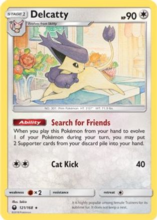 Delcatty (121/168) (Theme Deck Exclusive) [Sun & Moon: Celestial Storm] - The Mythic Store | 24h Order Processing