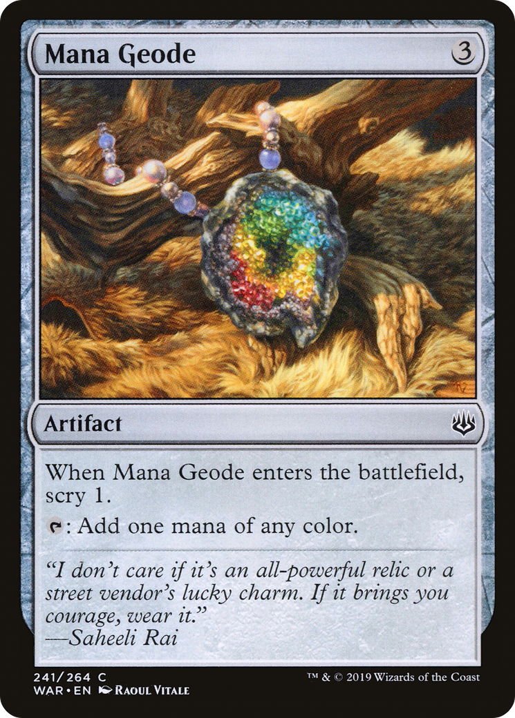 Mana Geode [War of the Spark] - The Mythic Store | 24h Order Processing